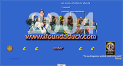 Desktop Screenshot of ifoundaduck.com